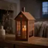 Candles_with_wrought_iron_texture_202607270011 Rustic House Candle Holder Lantern for Tabletop Decor
