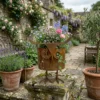 distressed-owl-planter-04 The Night Owl Planter — Distressed Iron Garden Planter