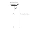 The Lotus Bird Bath Stake — Iron Garden Bird Bath