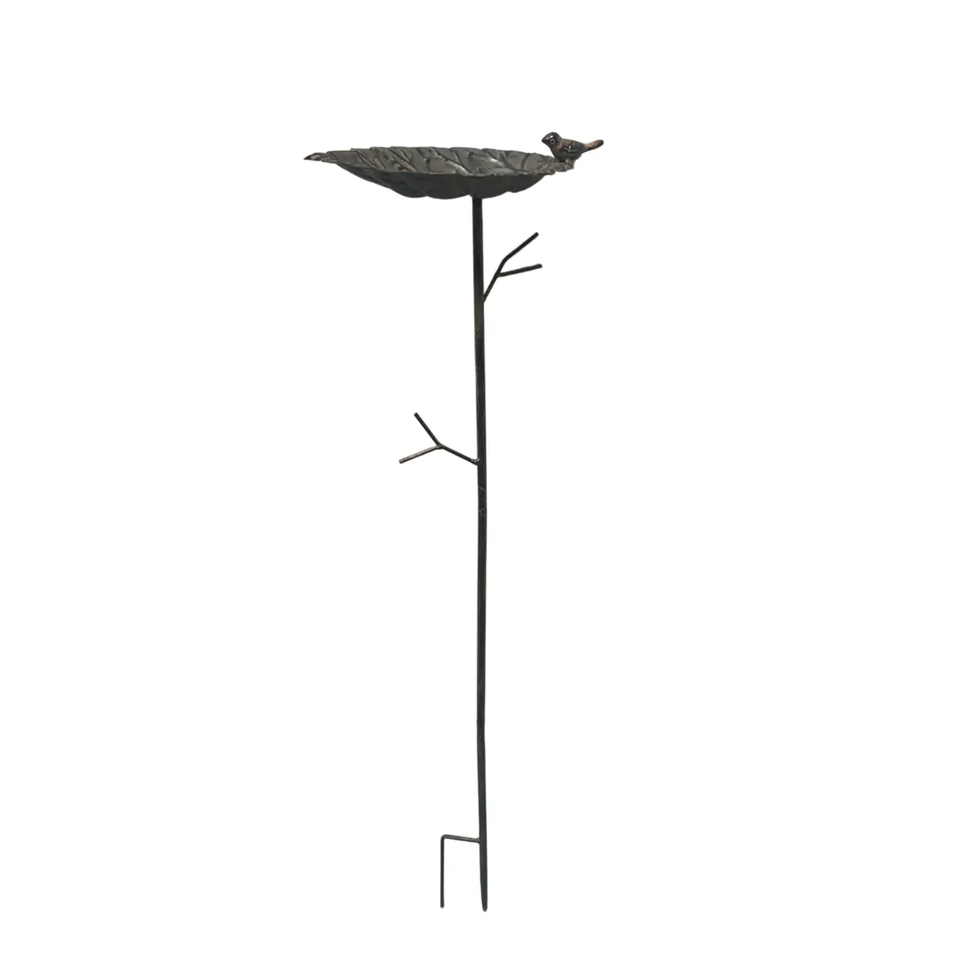 Lotus Leaf Bird Bath Stake for Garden Birds - Image 8