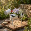 Painted Cow Planter for Windowsill Flowers