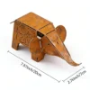 rustic-elephant-garden-statue-dimensions The Garden Elephant Statue — Rust-Finish Iron Lawn Decor