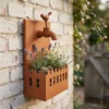 rustic-faucet-wall-planter-03 Rustic Faucet Wall Planter for Garden Decor