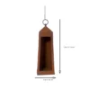 Rustic Hanging Candle Holder Lantern for Patio Decor