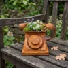 rustic-telephone-planter-05 Rustic Vintage Telephone Planter for Garden Decor