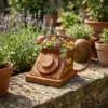 rustic-telephone-planter-06 Rustic Vintage Telephone Planter for Garden Decor