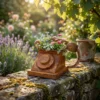 rustic-telephone-planter-09 Rustic Vintage Telephone Planter for Garden Decor