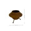 Rustic UFO Planter for Garden Decor