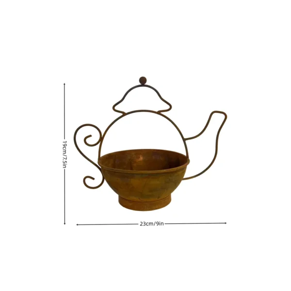 Watering Can Shaped Planter for Garden Flowers