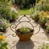 Watering Can Shaped Planter for Garden Flowers