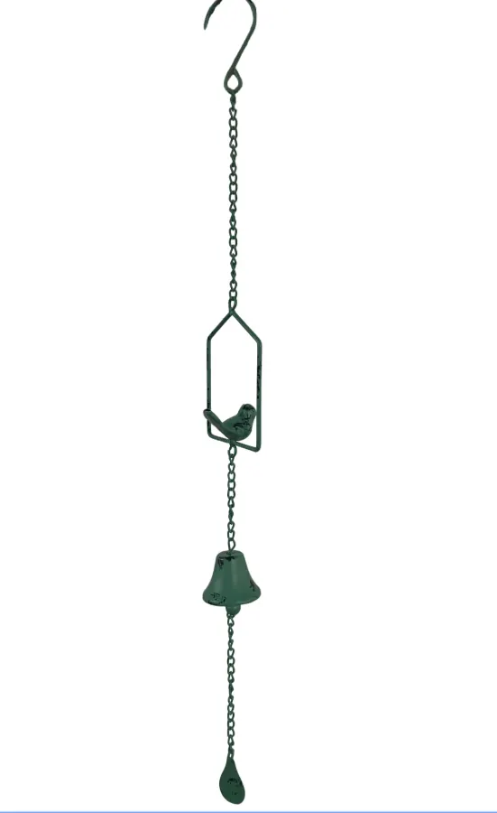 Cast Iron Bird Wind Chime for Garden and Porch Decor - Image 8