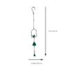cast-iron-bird-wind-chime-dimensions The Birdsong Wind Chime — Cast Iron Garden Chime