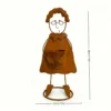 figure-planter-03-dimensions Rustic Iron Figure Planter for Garden and Patio Decor