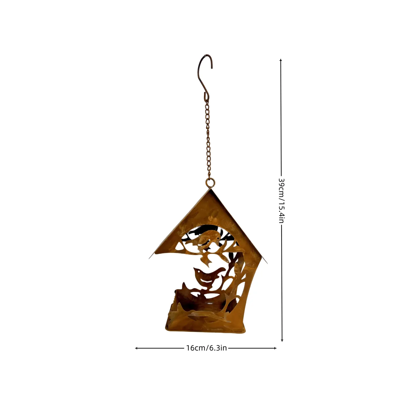 Rustic Hummingbird Bird Feeder Tray for Outdoor Gardens - Image 7