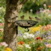 The Mesh Bird Feeder Tray — Black Iron Garden Feeder