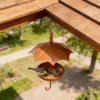The Umbrella Bird Feeder — Iron Hanging Bird Feeder