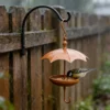 The Umbrella Bird Feeder — Iron Hanging Bird Feeder