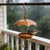 The Umbrella Bird Feeder — Iron Hanging Bird Feeder