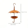 The Umbrella Bird Feeder — Iron Hanging Bird Feeder