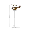 The Garden Helicopter Stake — Rust-Finish Iron Garden Accent