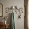 The Two-Bird Key Hook — Silver Iron Entryway Hook