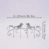 The Two-Bird Key Hook — Silver Iron Entryway Hook