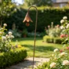 The Bluebell Garden Stake — Rust-Finish Iron Flower Stake