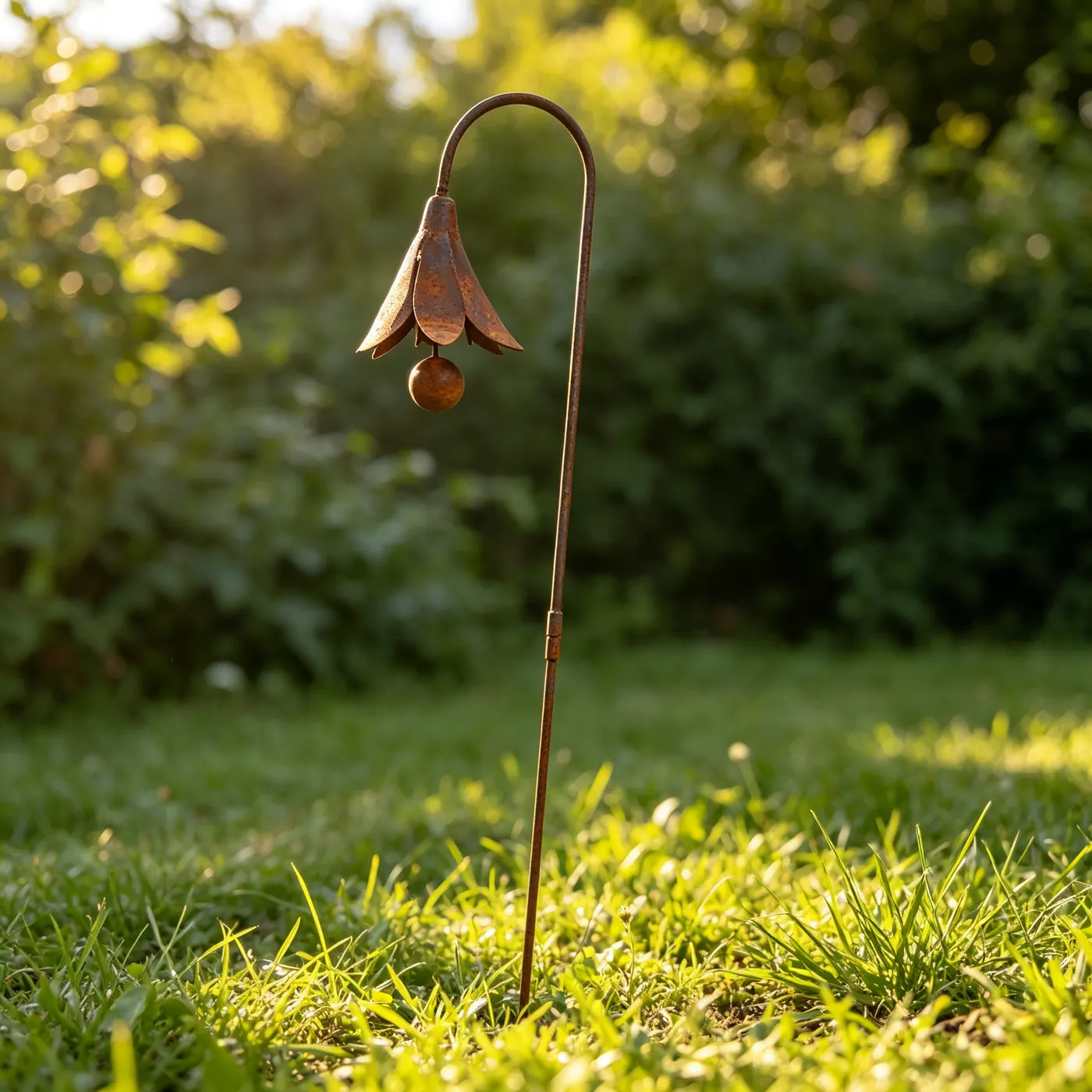 Single Bluebell Flower Garden Stake for Outdoor Decor - Image 6