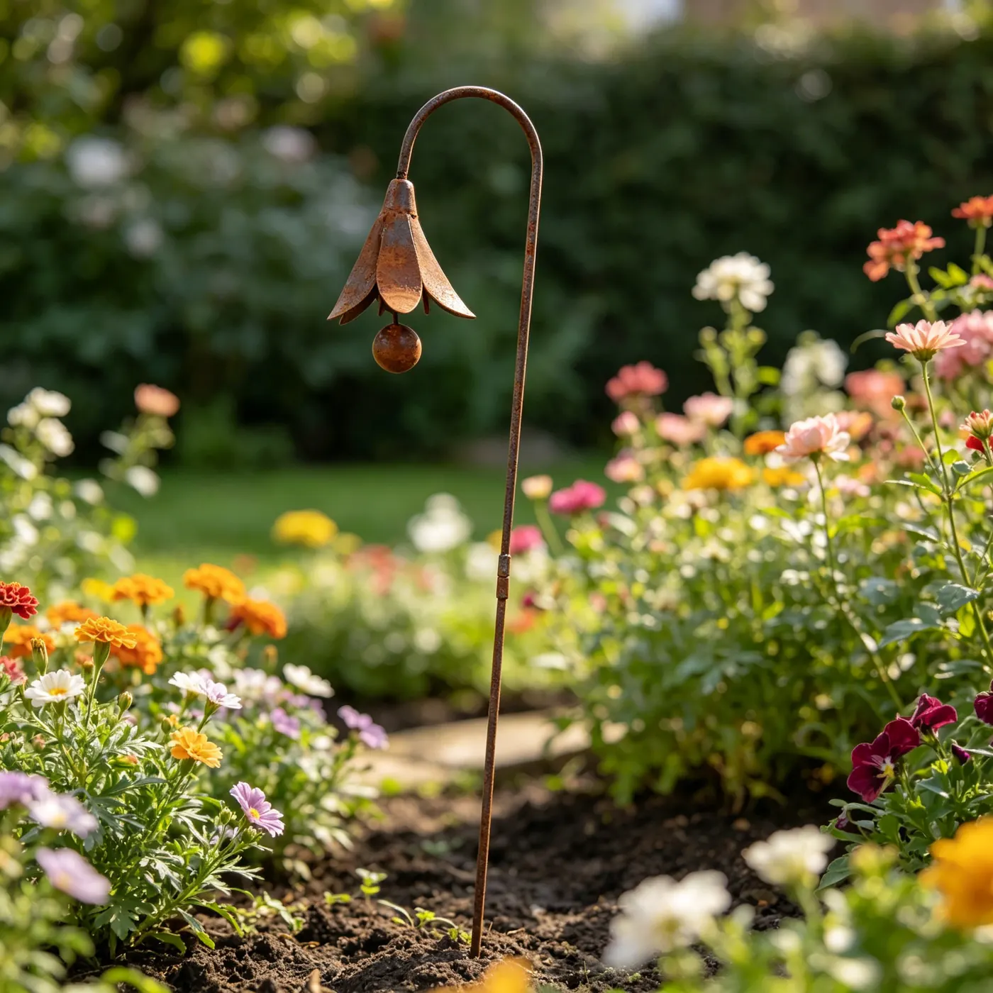 Single Bluebell Flower Garden Stake for Outdoor Decor - Image 8