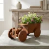 train-planter-02 Rustic Train Planter for Garden and Patio Decor