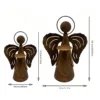 03_angel-candle-holder The Angel Candle Holder — Rust-Finish Iron Tabletop Decor — iron finish and product detail