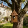 04_rusty-birdhouse Rustic hanging birdhouse for garden birds