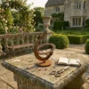 06_rustic-sundial The Rusted Sundial — Iron Garden Ornament — iron finish and product detail