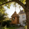 06_rusty-birdhouse Rustic hanging birdhouse for garden birds