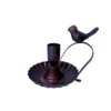 vintage bird shaped iron candle holder with handle vintage bird shaped iron candle holder with handle