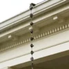 Bronze bee shaped iron rain chain for garden and outdoor decor