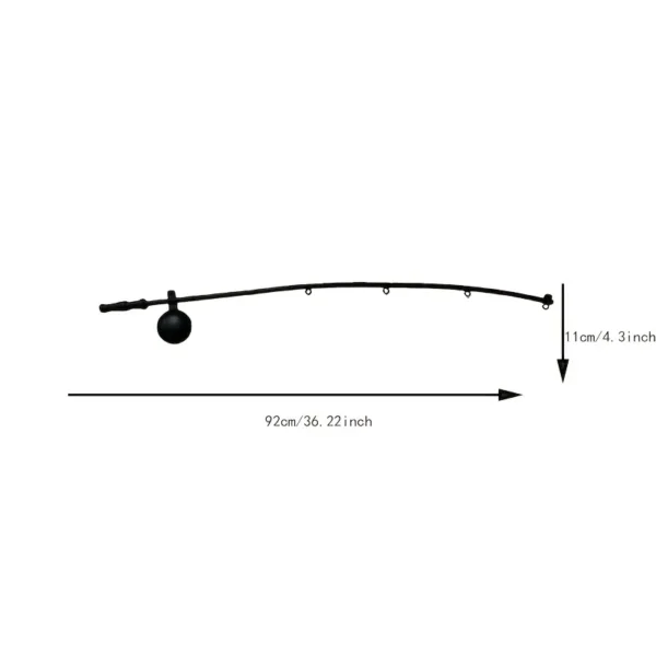 temu-fishing-rod-wall-rack-03 Fishing rod shaped cast iron wall rack for entryway decor