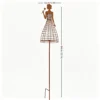 Rustic Lady Garden Trellis for Climbing Vines and Flower Beds - image 3