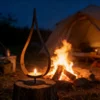 Rustic Teardrop Iron Candle Holder for Tabletop Decor - image 5