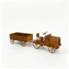Rustic Iron Tractor Planter for Garden and Home Decor - image 8